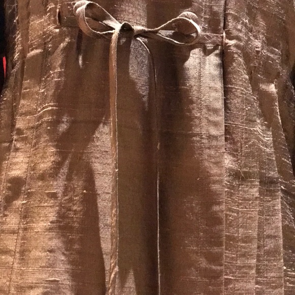 Bronze Silk Jacket - Picture 4 of 7